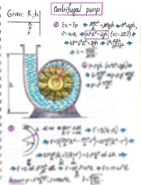 force calculation centrifugal pump solutions|centrifugal pump calculation formula.